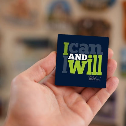 Can N Will | Fridge Magnet | 2013