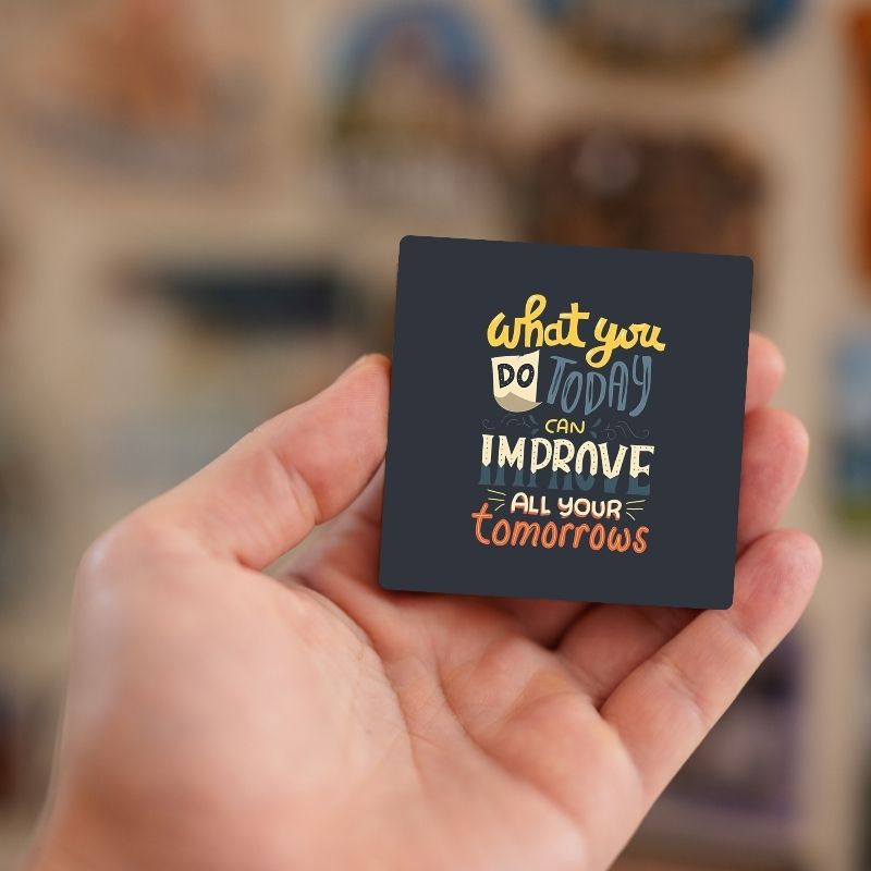 Improve Today | Fridge Magnet | 2030