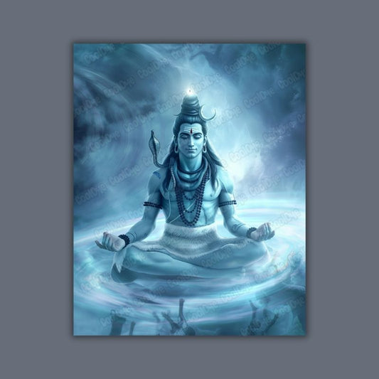 Lord Shiva | Metal Poster | 1005