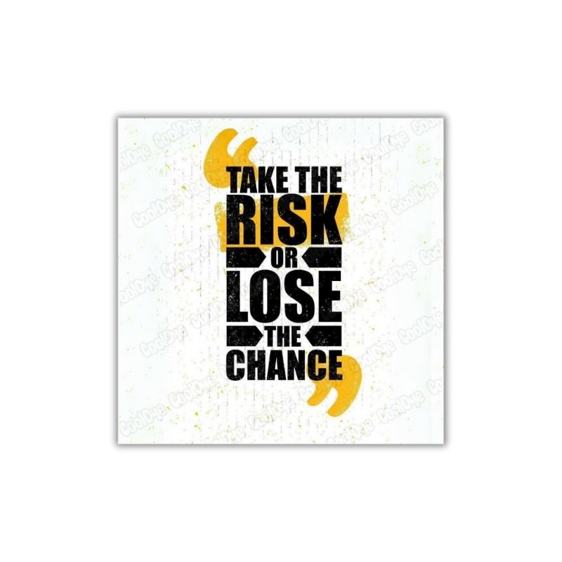 Risk or Lose | Fridge Magnet | 2021