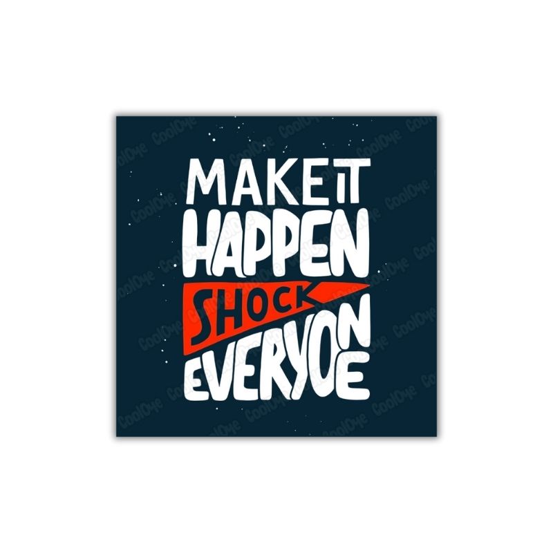 Shock Everyone | Fridge Magnet | 2009